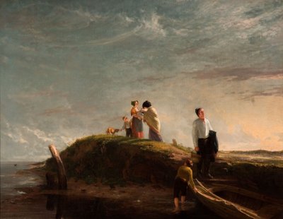 Der widerwillige Abschied, 1815 von William Collins