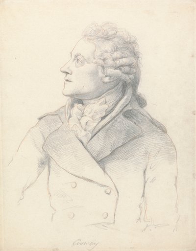 Porträt von Richard Cosway von William Daniell