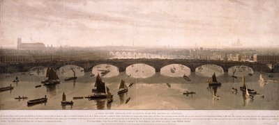 Blick auf London von Süden, 1810 von William Daniell