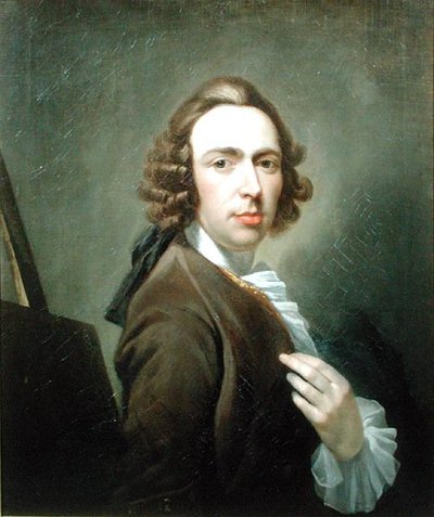 Selbstporträt, ca. 1750 von William Delacour
