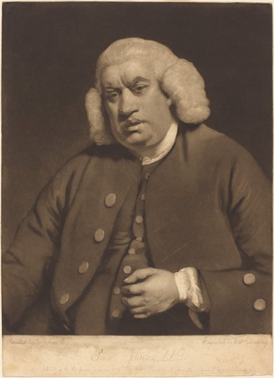 Samuel Johnson von William Doughty after Sir Joshua Reynolds