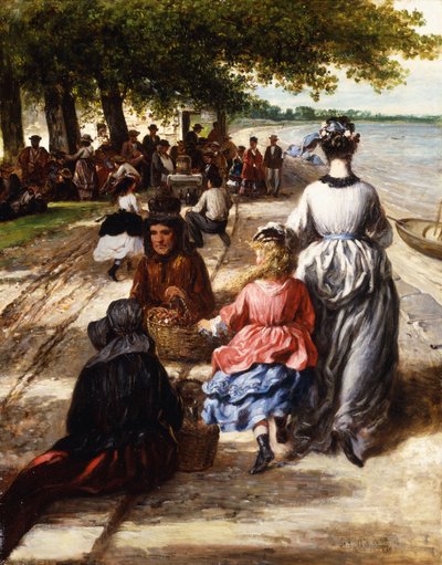 In der Nähe des Strandes, Gloucester von William E. Winner