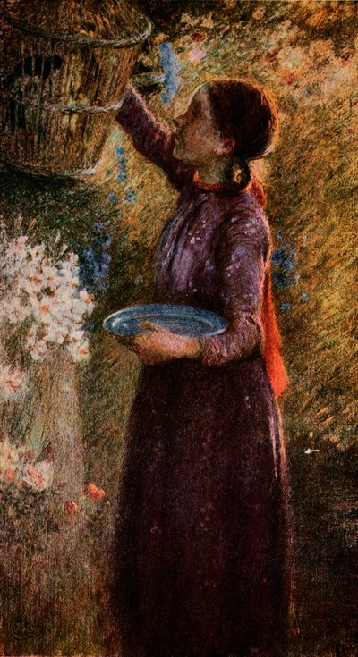 Der Vogelkäfig, um 1900, 1918 von William Edward Stott