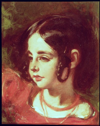 Kopf eines Mädchens von William Etty