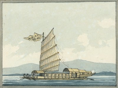Chinesisches Passagierschiff von William Ffarington