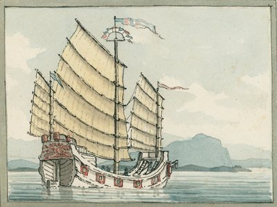Die chinesische Dschunke von William Ffarington