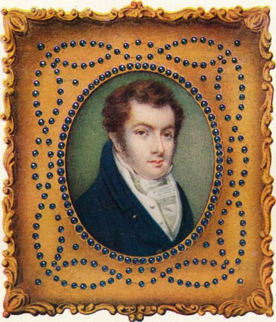 Porträt von Washington Irving, ca. 1820 von William Foy