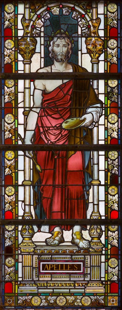 Fenster mit Darstellung von Apelles von William Francis Dixon