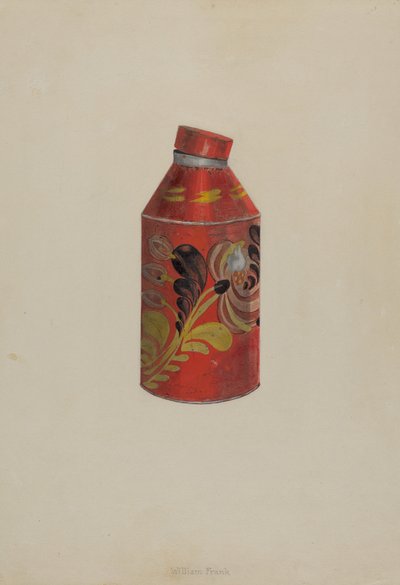 Toleware Teedose von William Frank
