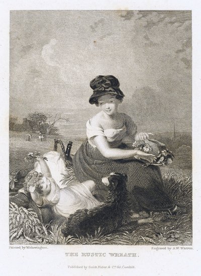 Der rustikale Kranz von William Frederick Witherington