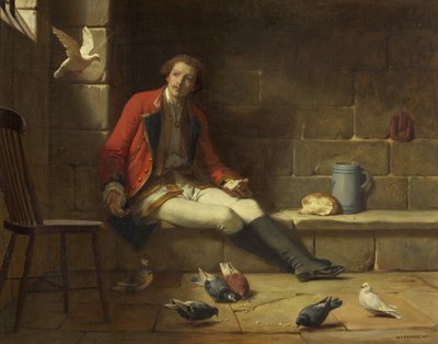 Der Gefangene und seine Gäste von William Frederick Yeames