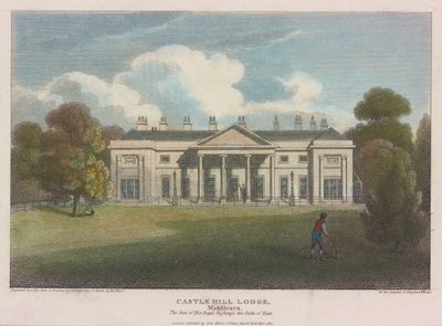 Castle Hill Lodge, Middlesex von William George Moss