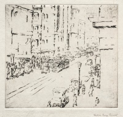 Die Allee von William George Reindel