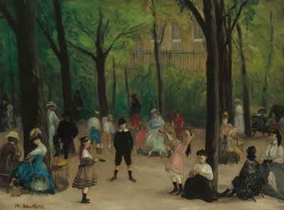 Jardin du Luxembourg von William Glackens