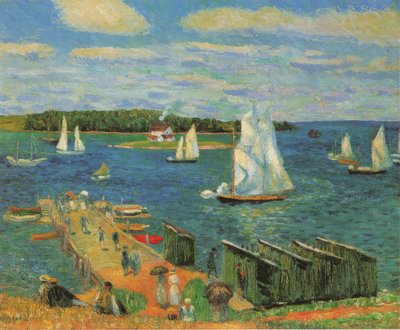 Mahone Bay von William Glackens