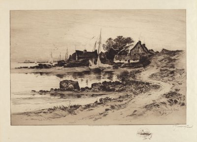Alte Küste von Gloucester von William Goodrich Beal