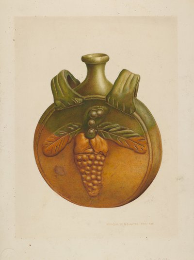 Wasserflasche, ca. 1939 von William H Edwards