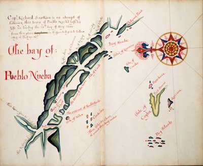 Die Bucht von Pueblo Nueba von William Hack