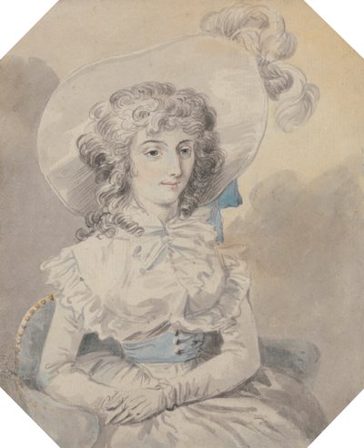 Fräulein Charlotte Sandby von William Hamilton