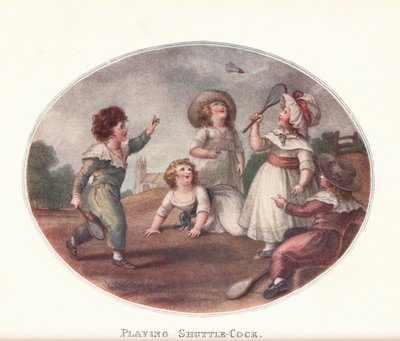 Federballspiel, 1906 von William Hamilton