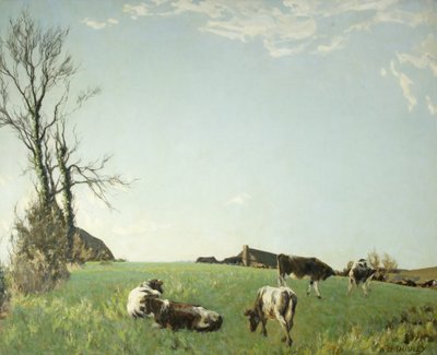 Silberner Morgen von William Harold Dudley