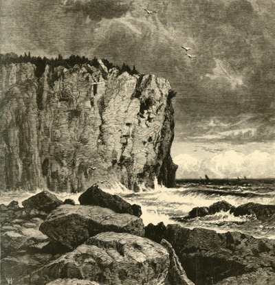 Kliff bei Beaver Bay von William Hart