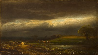 Sturm kommt, Cayuga-See (N.Y.) von William Hart