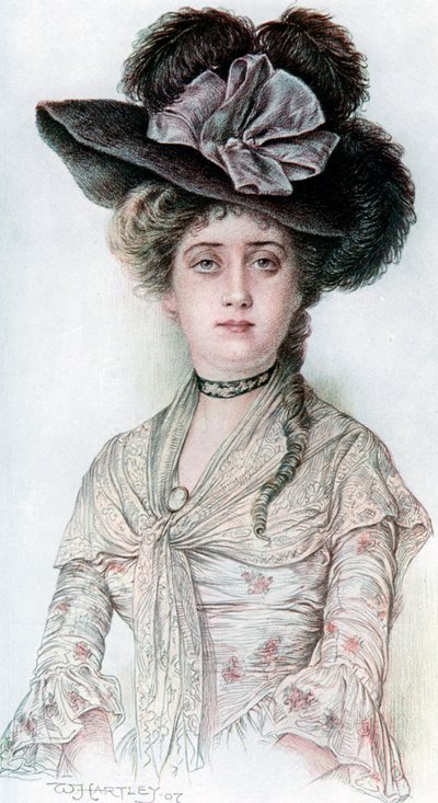 Nell, 1908-1909 von William Hartley Waddington