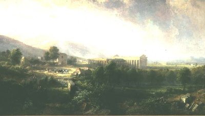 Paestum, Kampanien von William Havell