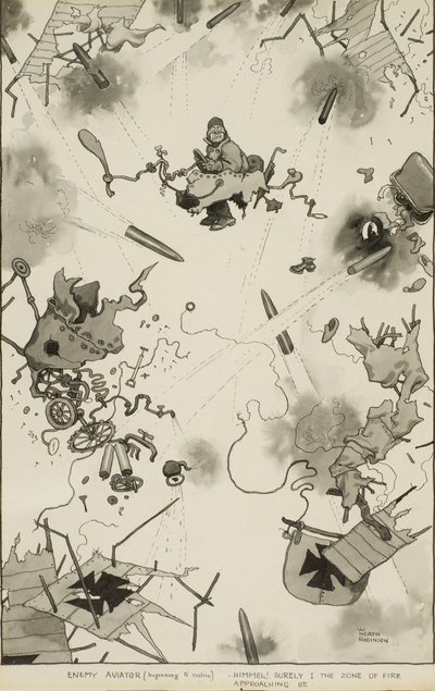 Ein schöner Abschluss, um 1918 von William Heath Robinson