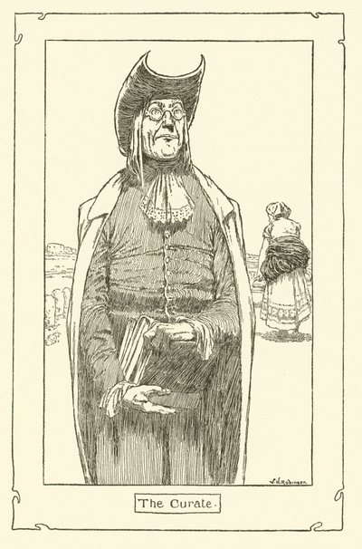 Illustration für Don Quijote von William Heath Robinson