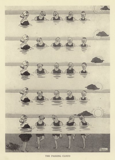 Die vorbeiziehende Wolke von William Heath Robinson