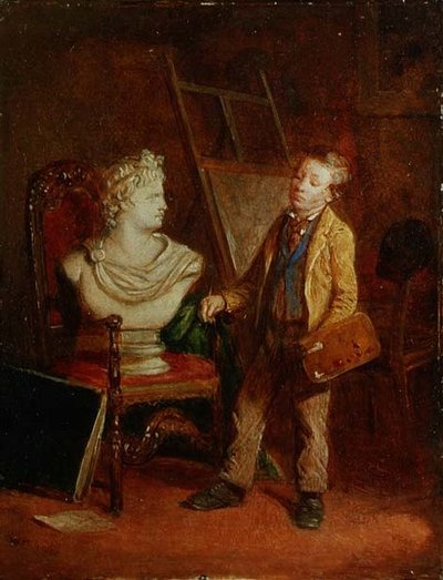 Der junge Künstler von William Hemsley