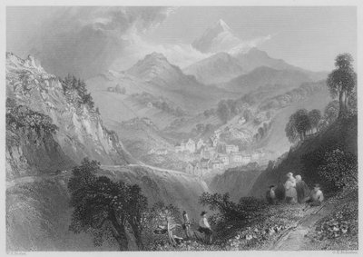 Enniskerry, nahe Dublin (Stich) von William Henry (after) Bartlett