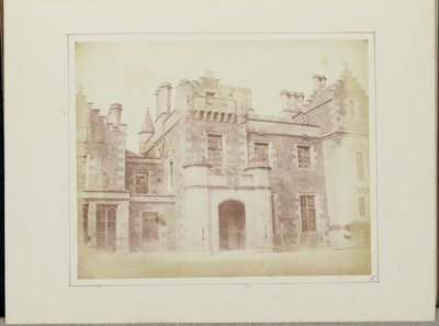 Halltür, Abbotsford von William Henry Fox Talbot