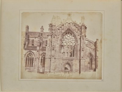 Melrose Abbey von William Henry Fox Talbot