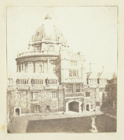 Radcliffe-Bibliothek, Oxford von William Henry Fox Talbot