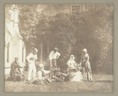 Die Obstverkäufer von William Henry Fox Talbot