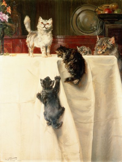 Katzen von William Henry Hamilton Trood