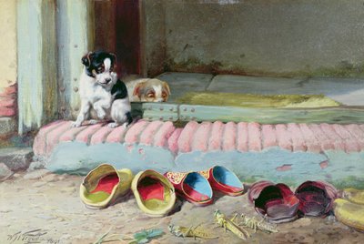 Freund oder Feind, 1891 von William Henry Hamilton Trood