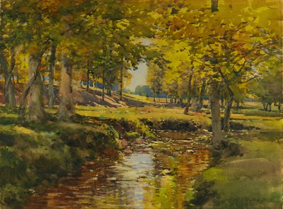 Herbst am Wiesenrand, n.d. von William Henry Holmes
