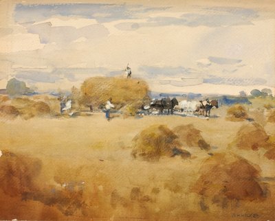 Heuernte Szene von William Henry Holmes