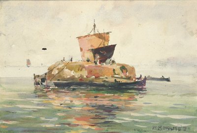 Venezianische Frachtboote von William Henry Holmes