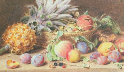 Stillleben mit Früchten von William Henry Hunt