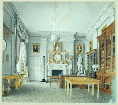 Der Morgenraum, Chatsworth von William Henry Hunt