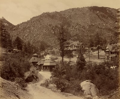 Iron Springs Hotel, Manitou von William Henry Jackson