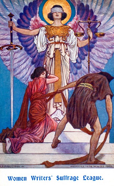 Frauen Schriftsteller Wahlrechtsliga, 1909 von William Henry Margetson