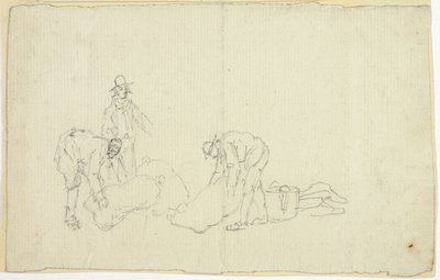 Figuren mit Marktgütern von William Henry Pyne