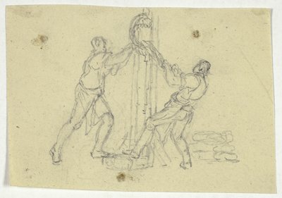 Zwei Arbeiter von William Henry Pyne