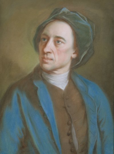Alexander Pope, ca. 1739-84 von William Hoare